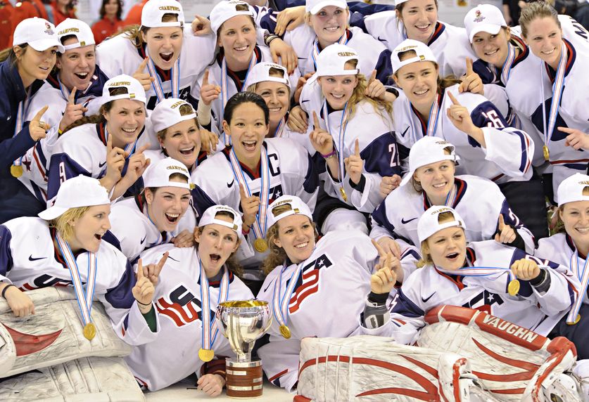 USA ladies ice hockey